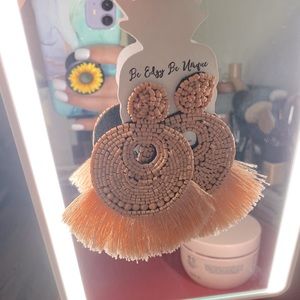 Beaded Tassle Earrings